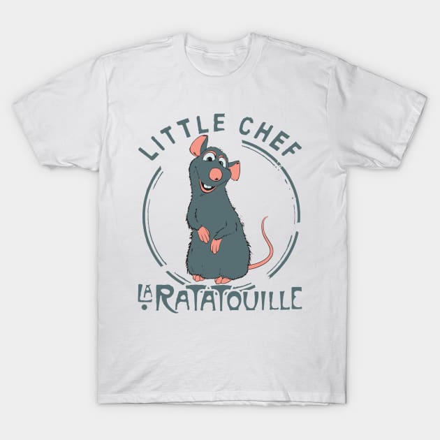 Ratatouille Tribute - Ratatouille Little Chef Kitchen - Epcot Remy Haunted Mansion - Pixar Rat Lion King Wall e - Up - ratatouille - Pirates Of The Caribbean - ratatouille -Tangled T-Shirt by TributeDesigns